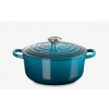 Le Creuset Signature - Pekáč kruhový s pokrievkou, objem 2,4 l, deep teal 21177206422430