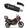 KTM 1090 Adventure / R 2017 - 2019 ladený výfuk HP7 BLACK + dB killer