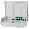Switch Mikrotik netPower Lite 7R 8x GLan s 7x Reverzný PoE-in, 1x PoE