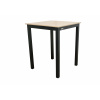Doppler EXPERT WOOD antracit - záhradný gastro barový hliníkový stôl 90 x 90 x 110cm