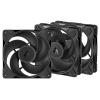 ARCTIC P14 Pro Reverse (3-pack) - ventilátor do PC 140mm 4pin PWM PST reverzný design (balenie 3ks) ACFAN00330A