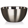 Banketová miska z nehrdzavejúcej ocele LATINO METALLIC Platinum 20 x 12 cm