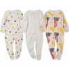 Dojčensky overal - PAJACYK MOTTRACE 80 béžová, hnedá, ecru, ružová, žltá (Mothercare 3-batoh klaun pavúk spiace Rudes 80 cm ABS)