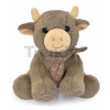 Plyšová kravička so šatkou The Little Companions Histoire d’ Ours v darčekovom balení hnedá 14 cm od 0 mes