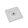 Zásuvka Solarix CAT6 UTP 1 x RJ45 pod omietku biela 23100097