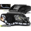 Tuning-tec PREDNÉ SVETLOMETY DAYLIGHT BLACK pasujú na VW PASSAT B6 3C 03.05-10