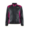 Dámska vetruodolná bežecká bunda Craft Pro Hypervent Black with Pink S