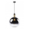 LUCIDE JULIUS Pendant 1x E27 Ø 28cm Smoke Glass 34438/28/65