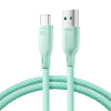 Kábel JOYROOM - USB-A / USB-C 100W - 1 m - zelený