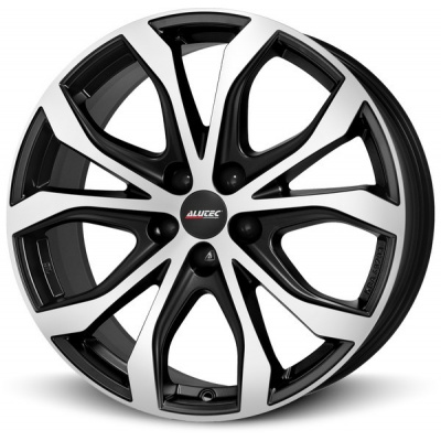 Alu disk ALUTEC W10X 8x18, 5x108, 70.1, ET45 racing-black frontpolished