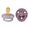 BIBS Colour Fossil Grey/Mauve symetrický cumlík z prírodného kaučuku 2ks, veľkosť 2