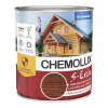 Chemolak Chemolux Extra Hrubovrstvová lazúra S-1025, mahagón, lesklá, 750 ml, 246121280272766410