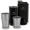 STANLEY STANLEY Darčekový set Adventure series ploskačka / butylka 250ml + panáky 4ks čierna mat