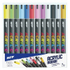 Akrylové popisovače MFP - 4 mm - sada 12 ks