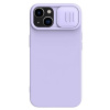 Nillkin CamShield Silky Silicone Case pre Iphone 15 Plus fialový