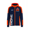 Mikina s kapucí TEAM , KTM RED BULL (modrá,oranžová) Velikost: 3XL