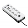 EATON přepěťová ochrana Protection Box 8 Tel@ USB FR, 8 zásuvek + 2x USB + telefon PB8TUF