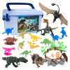 Dinosaury Veľký set figúrok pre deti Dinosaurus Park Figúrky + organizér
