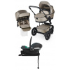 Easywalker Harvey5 Premium Air 3v1 Pearl Taupe Hlboká vanička Cybex Aton B2 i-Size Základňa k autosedačke