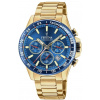 Športové zlaté pánske hodinky FESTINA 20634/3 TIMELESS CHRONOGRAPH