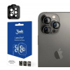 3mk tvrzené sklo Lens Pro ochrana kamery pro Apple iPhone 14 Pro / iPhone 14 Pro Max, grafitová 5903108484060