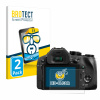 2x BROTECT Displayschutz-Folie pro Panasonic Lumix DMC-FZ300 (2x čirá ochranná fólie BROTECT pro Panasonic Lumix DMC-FZ300)