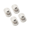 Prídavné samolepiace 4 MINI kolieska pod predmety, 360°