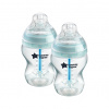 Kojenecká láhev anti-coli,0m+,260ml,2ks