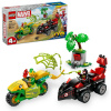 LEGO® Marvel Spidey a jeho fantastickí priatelia 11198 Spin, Electro a naháňačka s dinosaurím vozidlom