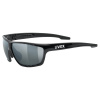 Uvex Sportstyle 706, okuliare - Black / Ltm.Silver