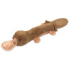 Hračka Dog Fantasy Recycled Toy kačka s PET fľašou pískacia so šuštiacim chvostom 55cm