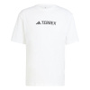 Pánske Tričko s krátkym rukávom ADIDAS TX LOGO TEE JF9144 – Biela