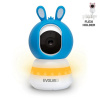 EVOLVEO Baby Monitor LUX, Chytrá 360° videochůvička s nočním viděním, detekcí pláče a pohybu, modrá CAM-LUX-B
