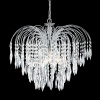 Searchlight - 4175-5 Waterfall - luster krištáľ-chróm - 5x60W