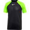 Nike Team Detský futbalový dres Nike DF Academy Pro SS Top K čierno-zelený DH9277 010 Veľkosť: XS