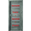 VERTE Lacné Interiérové dvere Premium D.7 - komplet dvere + zárubňa + kovanie