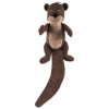 Hračka Dog Fantasy Jumbo bobr pískací a šustící 80 cm