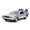 Autíčko Time Machine Back to the Future 2 Jada kovové s otvárateľnými dverami dĺžka 12,5 cm 1:32