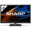 24EA3E LED TV 100Hz, T2/S/C2 SHARP + Darček internetová televízia sweet.tv na mesiac zadarmo.