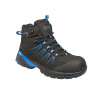 BENNON ORLANDO XTR S3 NM Blue High / Nemetalická členková obuv S3 - čierna/modrá 42