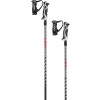 Lyžiarske palice Leki Hot Shot S - eloxal black/anodized grey/bright red 110