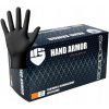Jednorazové nitrilové rukavice čierne Hand Armor Diamond Black - 100 ks M