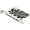 Renkforce 4 porty kontrolná karta USB 3.0 USB-A PCIe; RF-4821054