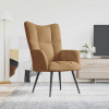 zahrada-XL Relaxačné kreslo hnedé zamat 328081