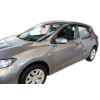 Okenné deflektory Nissan Pulsar 5D 2014-up 4 ks predné+zadné