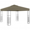 zahrada-XL Záhradný stan 3x3 m, sivohnedý 180 g/m² 312228