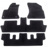 ACI textilné koberce na CITROEN C4 Picasso 07-10 čierne (7 sedadiel, súprava 5 ks)