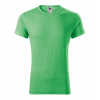 Malfini Tričko pánske FUSION 163 Farba: Zelený melír, Veľkosť: 2XL