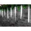 Reťaz MagicHome Vianoce Icicle, 352 LED studená biela, 16 cencúľov, vodopádový efekt, 230 V, 50 Hz, IP44, exteriér, osvetlenie, L- 4,50 + 5 m