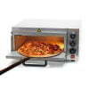 Pizzová pec Inox 2000W - kamenný plech do 350°C